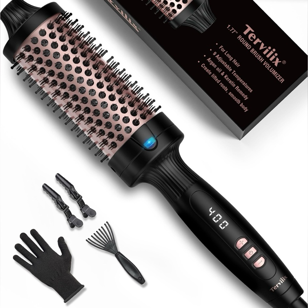 Tervilix 1.77" ROUND BRUSH VOLUMIZER